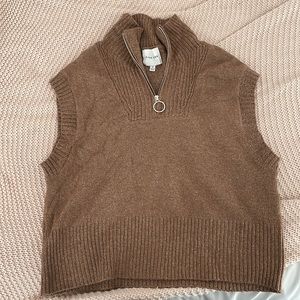Brown Sweater Vest